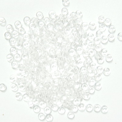  Margele nisip, Rocaille Preciosa 10/0-2.3mm, transparente