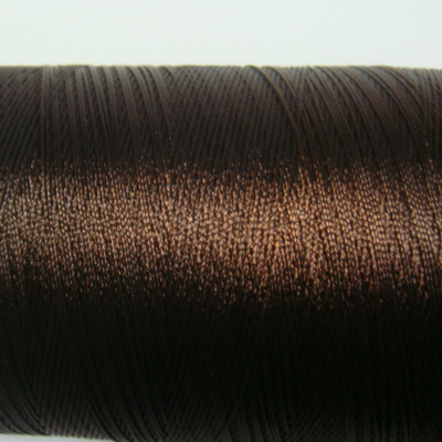 Ata polyester, maro, 0.33 mm-bobina aprox. 900m