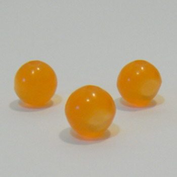 Margele rasina portocalii, imitatie ochi de pisica, 8mm