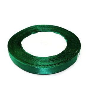 Satin verde inchis 10 mm-rola 22 m