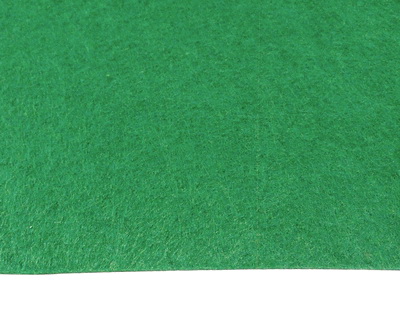 Fetru verde, foaie 50x50cm, grosime 2 mm