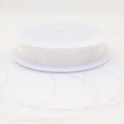 Fir elastic transparent 0.6mm-rola aprox 14m
