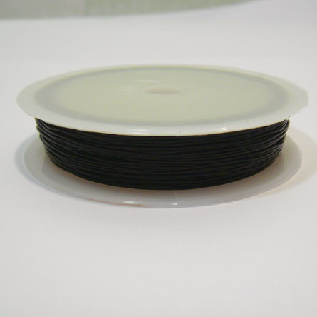 Elastic negru 0.4 mm-rola 20 m
