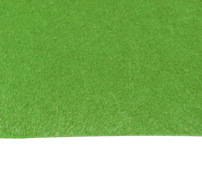 Fetru verde deschis, foaie 50x50cm, grosime 2 mm