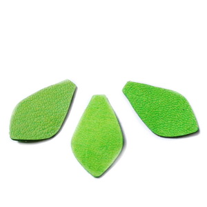 Frunzulita piele verde, 30x18x1mm