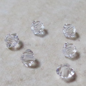Margele Preciosa biconice Crystal - 3mm