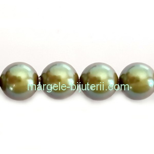 Perle Preciosa Pearlescent Khaki 8mm