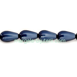 Perle Preciosa Blue 6x10mm