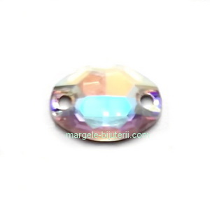 Link Preciosa oval Crystal AB 16x11mm