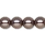Perle Preciosa Dark Grey 12mm