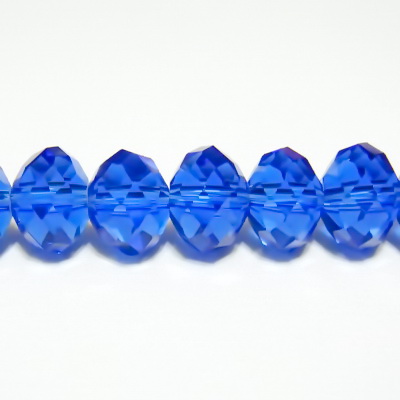 Cristale rondele albastre 10x8mm