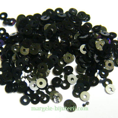 Paiete negre, 3mm- 3 grame (1000-1100 buc)