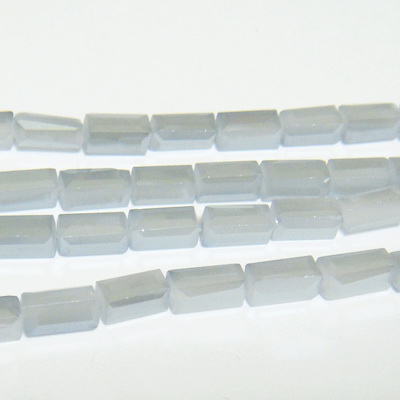 Cristale tubulare gri electoplacate 7x7x3mm