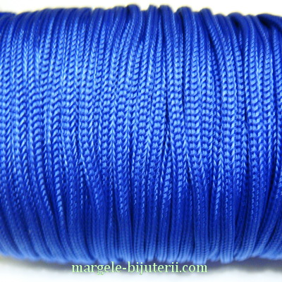 Snur albastru-cobalt, rasucit, 3mm