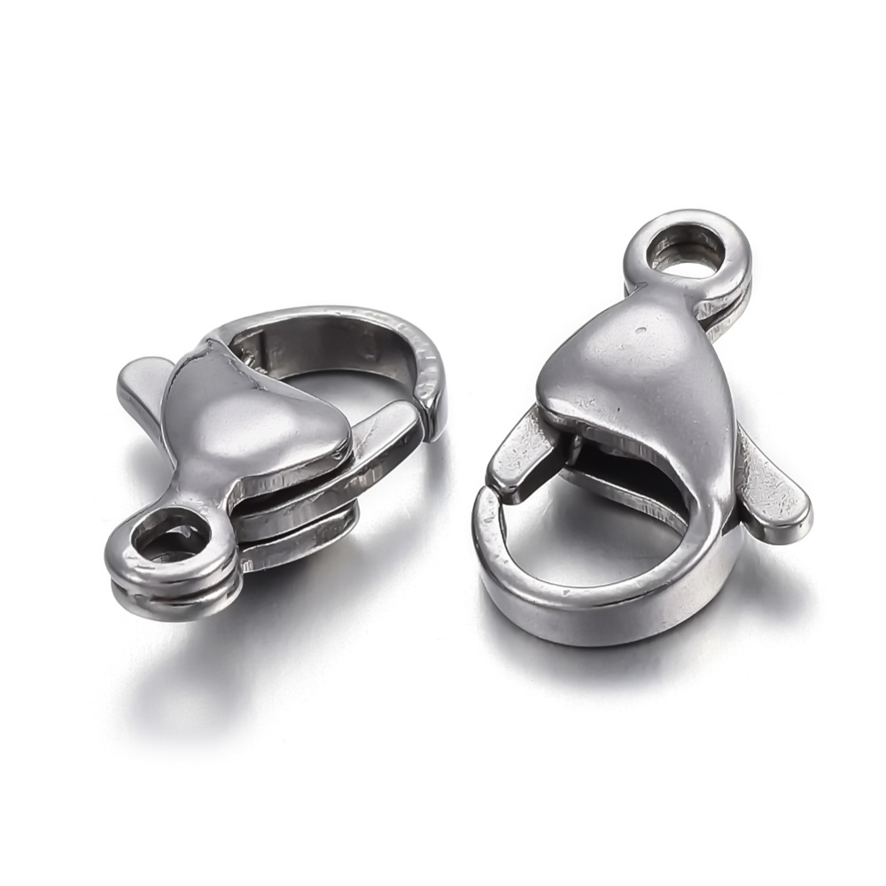 Inchizatoare ovala din otel inoxidabil 304, 13x8x4mm 1 buc