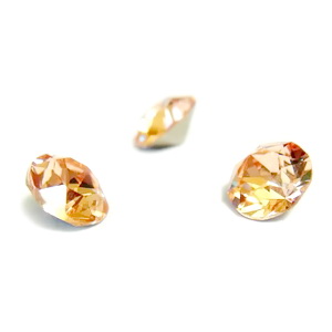 Swarovski Elements, Xirius Chaton 1088-Light Peach SS29, 6mm