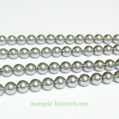 Swarovski Elements, Pearl 5810 Crystal Grey 3mm