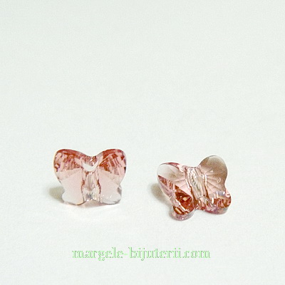 Swarovski Elements, Butterfly 5754-Blush Rose, 6 mm