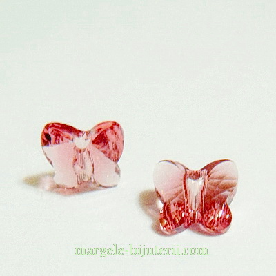 Swarovski Elements, Butterfly 5754-Blush Rose, 8 mm