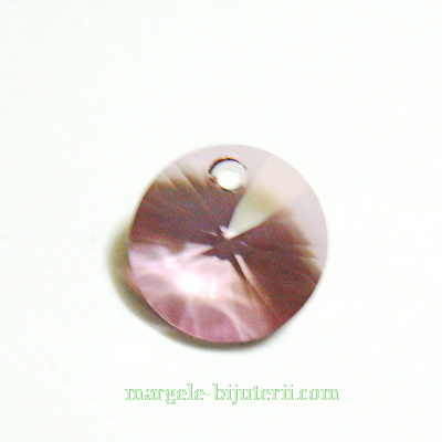 Swarovski Elements, Xilion Pendant 6428-Crystal Antique Pink, 12mm