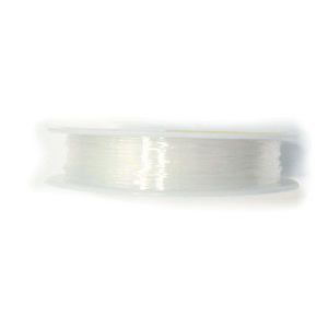 Fir elastic transparent 0.8mm, rola 7.5 metri 1 buc
