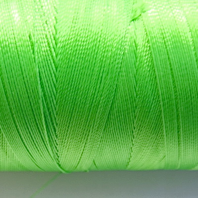 Ata polyester, verde deschis, 0.33 mm 5 m