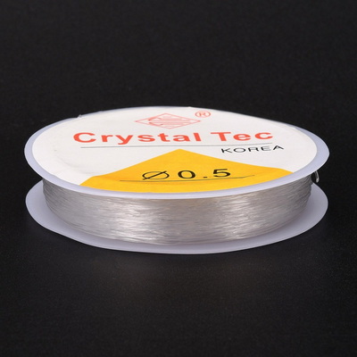 Elastic transparent, 0.5mm-rola aproximativ 14 m