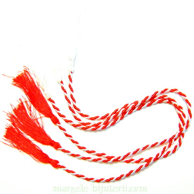 Snur martisor, lungime totala 37 cm, grosime 3.5mm