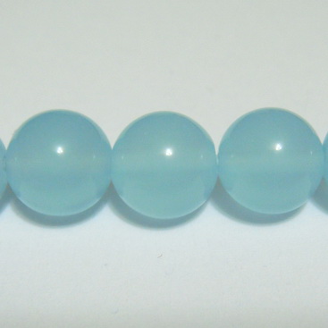Margele cuart albastru deschis, 8mm