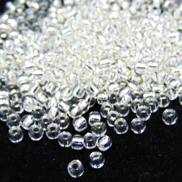 Margele TOHO, rotunde -  6/0 : Transparent Crystal 20 g