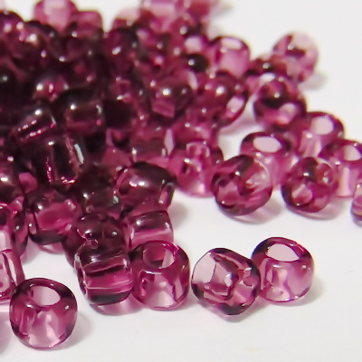 Margele TOHO, rotunde -  6/0 : Transparent Med Amethyst 20 g