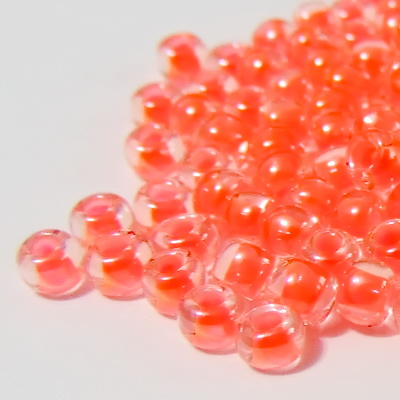 Margele TOHO, rotunde -  6/0 : Luminous Neon Salmon 20 g