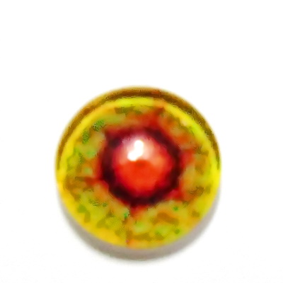 Cabochon sticla, 12mm, ,,Mozaic