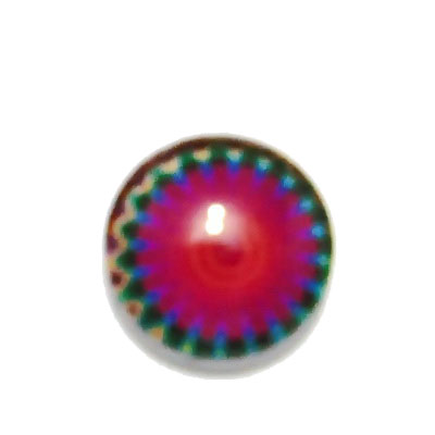 Cabochon sticla, 12mm, ,,Mozaic", model 58