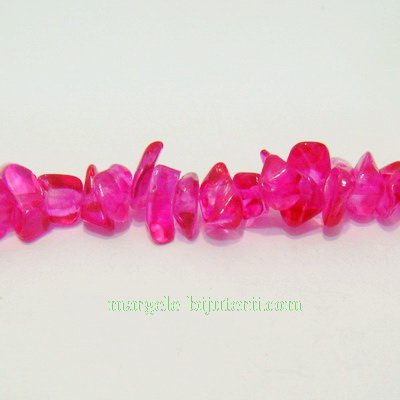 Chips sticla fucsia