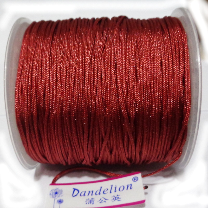Snur matasos, Dandelion, caramiziu inchis, grosime 1 mm-bobina aprox 91m