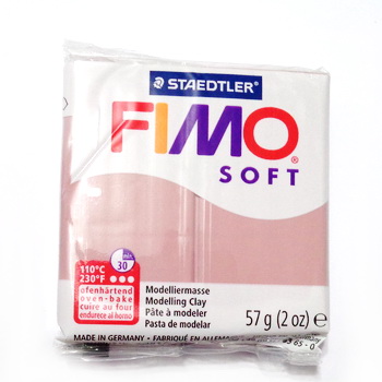 Plastelina fimo soft 56g cod cul 20-antik rose