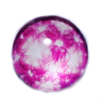 Cabochon sticla, 14mm, ,,Mozaic", model 56