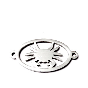 Conector/link otel inoxidabil zodiac, RAC, 24x12mm 