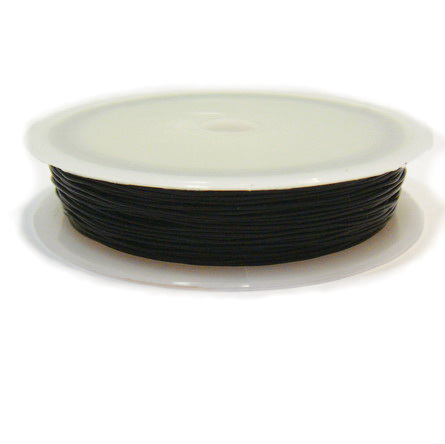 Elastic negru 0.4 mm-rola 20 m 1 buc