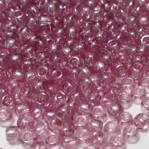 Margele TOHO, rotunde  11/0 : Transparent-Lustered Lt Amethyst 20 g