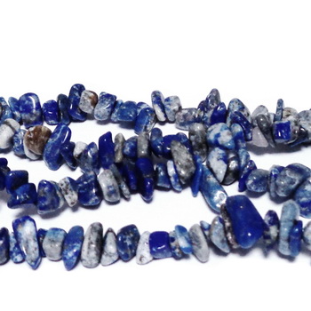 Chips lapis lazuli, sirag 27-28 cm