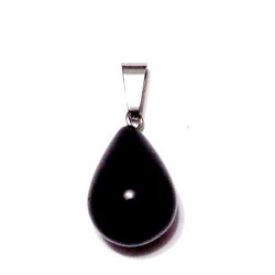 Pandantiv onix, lacrima 21~24x12~14mm