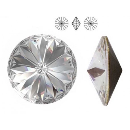 Swarovski Elements, Rivoli 1122 - Crystal, 10mm