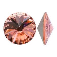 Swarovski Elements, Rivoli 1122 - Blush Rose, 10mm