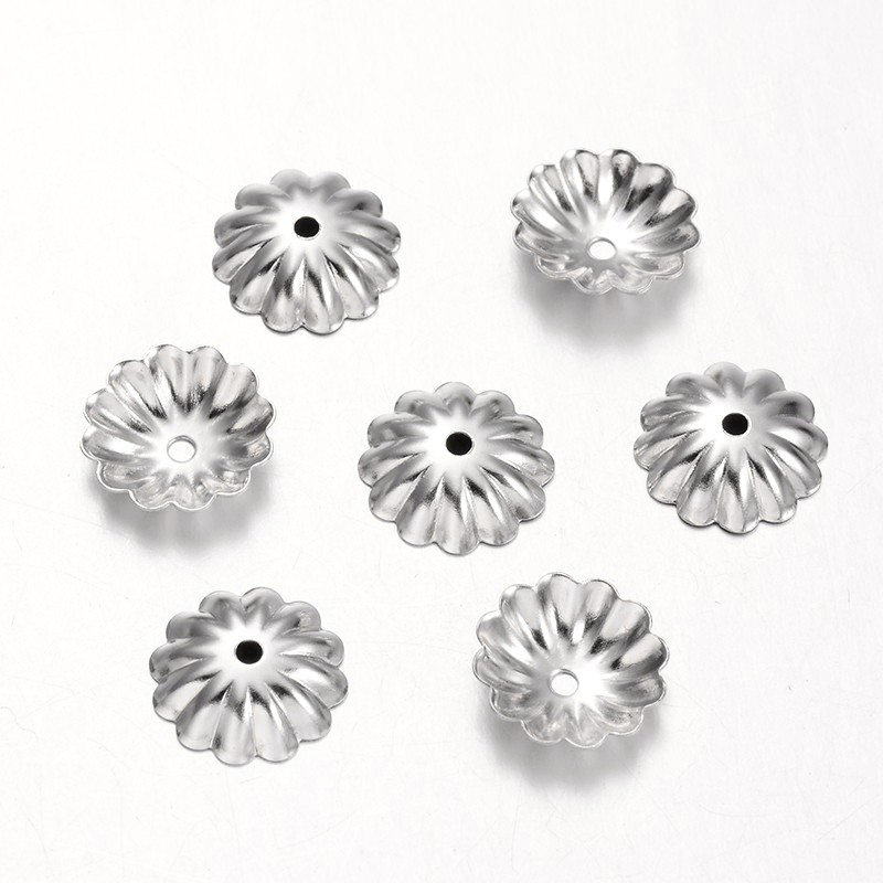 Capac otel inoxidabil 304, filigran, 10x2.5 mm 1 buc