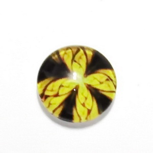 Cabochon sticla, 10mm, ,,Mozaic", model 55