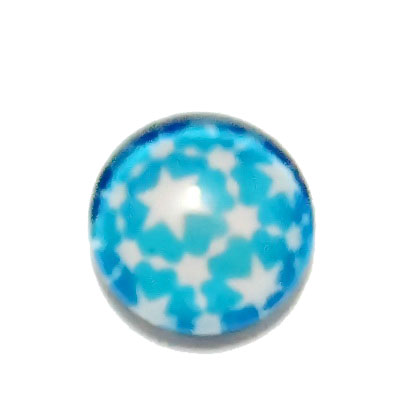 Cabochon sticla, 10mm, ,,Mozaic", model 56