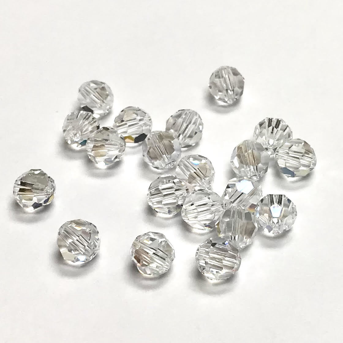 Swarovski Elements, Faceted Round 5000-Crystal, 8mm