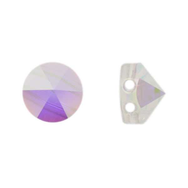 Swarovski Elements, Round Spike Bead 5062, Crystal AB 7.5mm